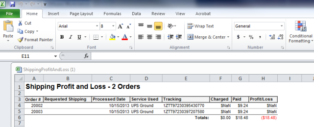 exporting a report to microsoft excel shipworks support