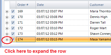 Expand an order Main Screen Expand.png